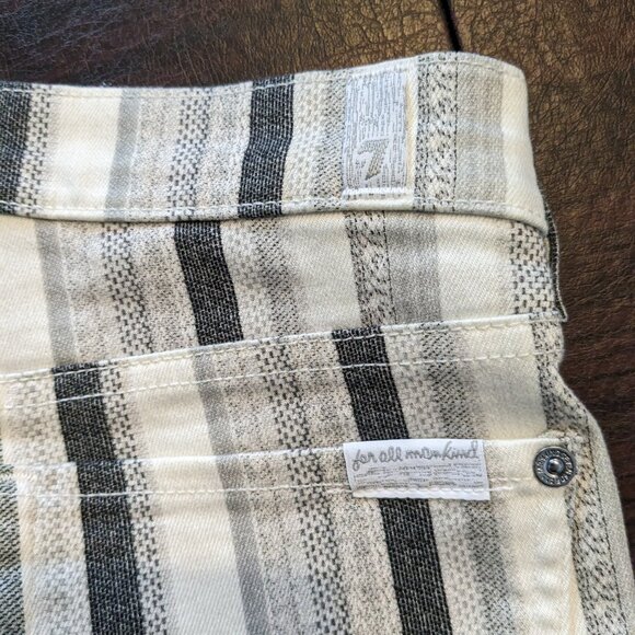 For All 7 Mankind Striped Jeans - Picture 5 of 7